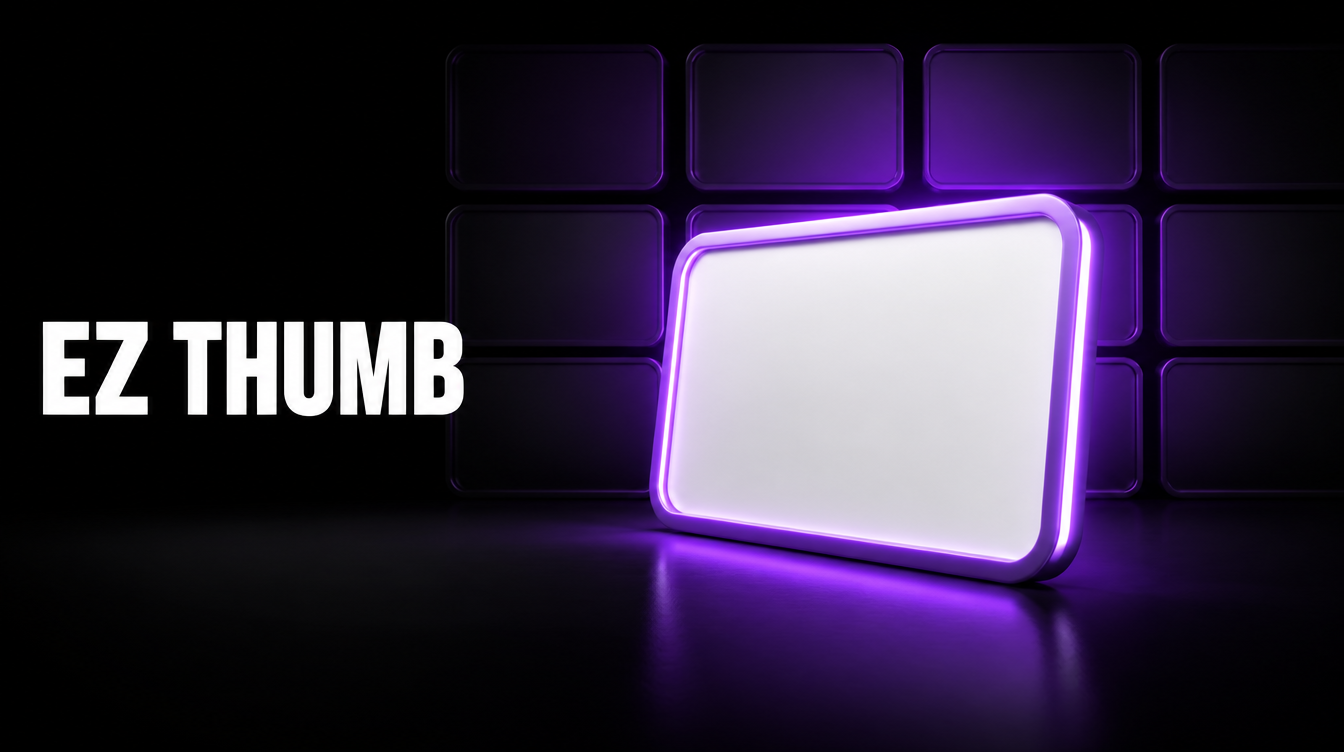 EZ Thumb: Thumbnails Built From Your Competitors, Not Generic Rules